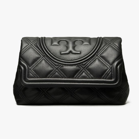 SOLD! Tory Burch Fleming  Leather Soft Clutch - Picture 2 of 11